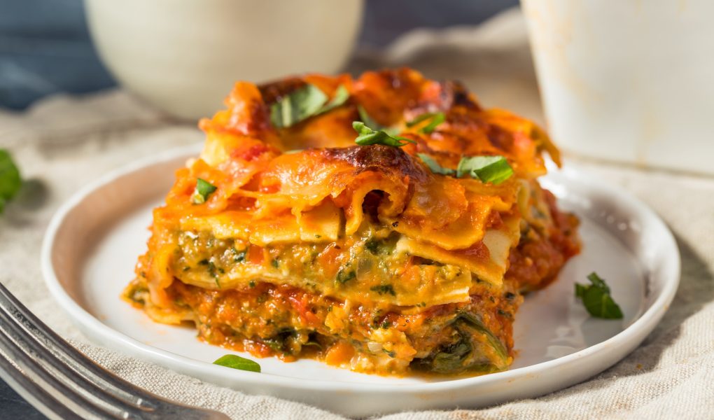 Lasagnes aux légumes et béchamel
